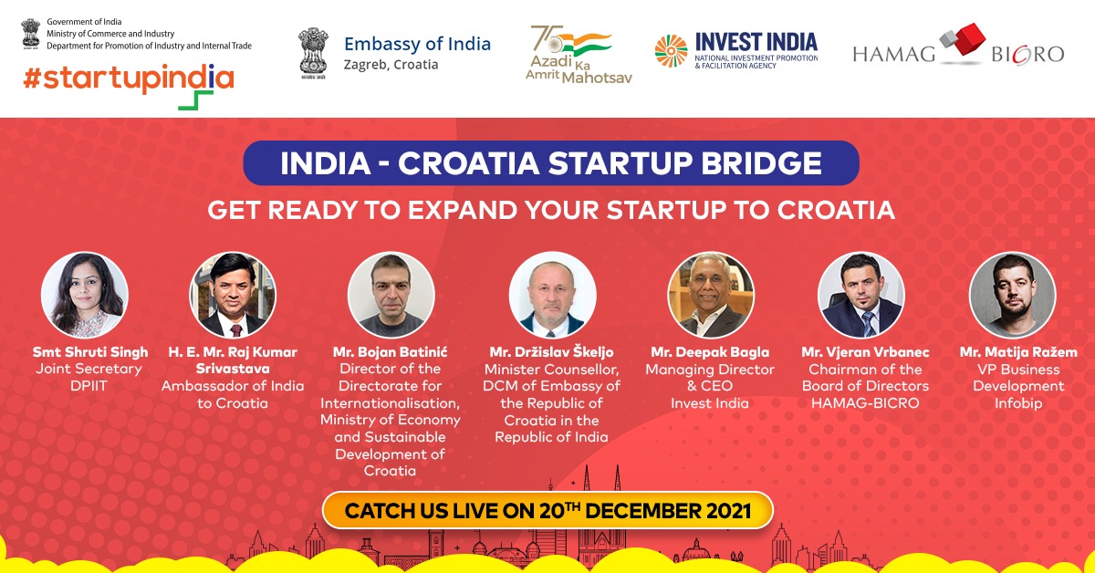 Predstavljanje inicijative India-Croatia Startup Bridge